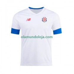 Camisola Costa Rica Homem Equipamento Segundo Copa do Mundo 2022 Manga Curta